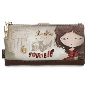 Brązowy Damski Portfel Anekke Muse