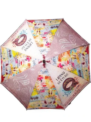 Brązowy Długi Parasol Anekke