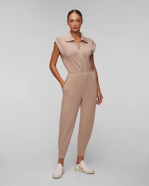 Brązowy Kombinezon Dresowy Damski Varley Monica Jumpsuit