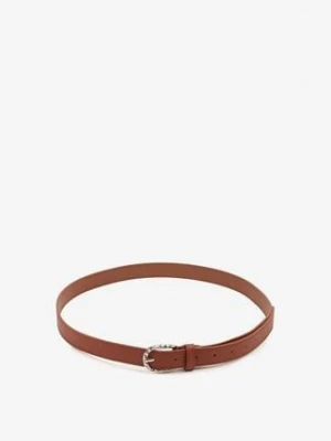 Brązowy Pasek z Metaliczną Klamrą Filessa jordan