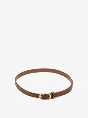 Brązowy Pasek z Metalową Klamrą Mevurea jordan