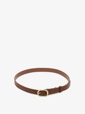 Brązowy Pasek z Zaokrągloną Klamrą Volressa jordan