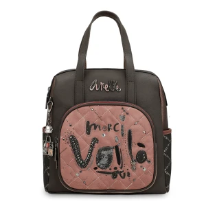 Brązowy Stylowy Damski Plecak Anekke Edycja Limitowana