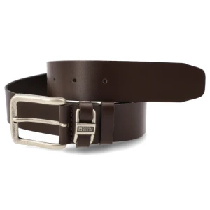 Brązowy Stylowy Męski Pasek Big Star