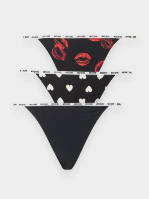 Brazyliany MOSCHINO czarny