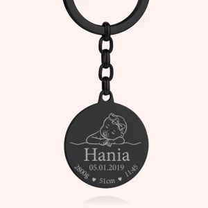 Zdjęcie produktu Breloczek kółko - Metryczka Dedicante