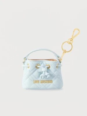 Breloczek LOVE MOSCHINO jasnoniebieski