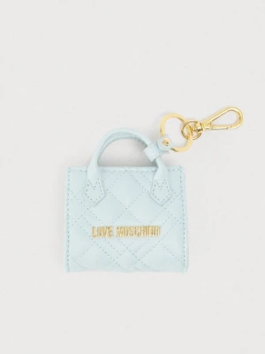 Breloczek LOVE MOSCHINO jasnoniebieski