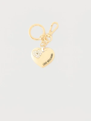 Breloczek LOVE MOSCHINO złoty