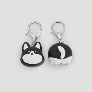 Brelok 2-pak z motywem psa rasy husky House