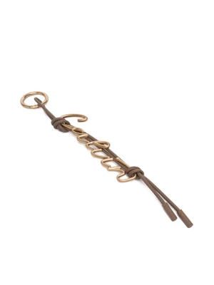 Brelok Calvin Klein Knotted Script Hw Bag Charm LV04F1193G Beżowy