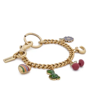 Brelok Coach Motif CN119 B4L38 Złoty