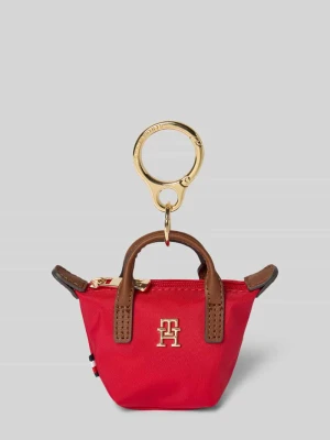 Brelok do kluczy w designie torebki noszonej w ręku Tommy Hilfiger Czerwony