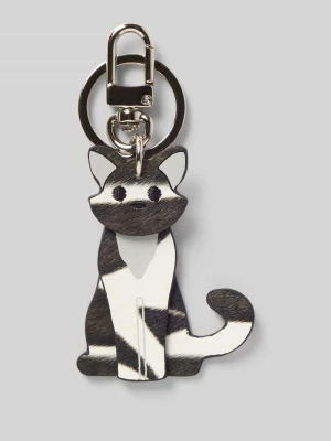 Brelok do kluczy z fakturowanym wzorem model ‘My CAT’ Seidenfelt