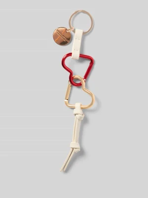 Brelok do kluczy z karabińczykami model 'HEART TO HEART' Seidenfelt