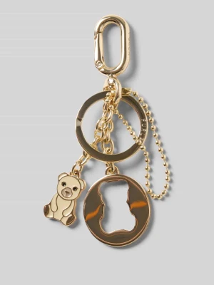 Brelok do kluczy z motywem misia model 'BEAR' Furla Biały