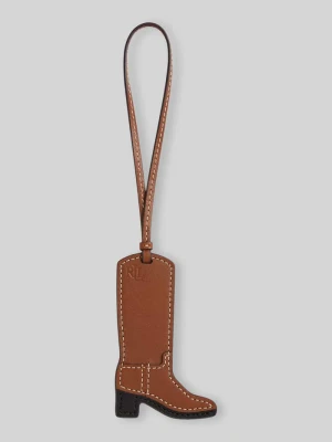 Brelok do kluczy z naturalnej skóry Lauren Ralph Lauren