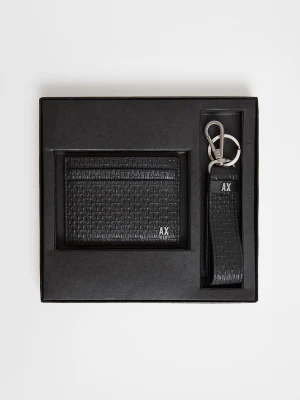 Brelok i portfel męski ARMANI EXCHANGE