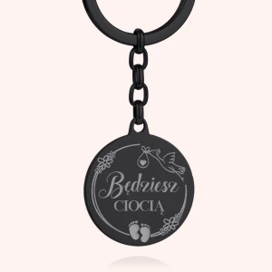 Brelok kółko  - będziesz Ciocią Dedicante