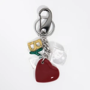 Brelok logo żywica BIMBA Y LOLA BURGUNDY
