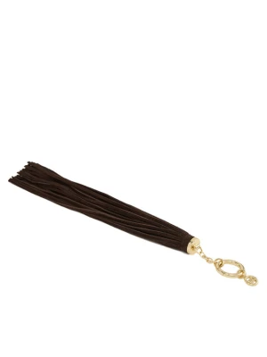 Brelok MICHAEL Michael Kors Tassel Charm 32F6GD0K1S Brązowy ciemny