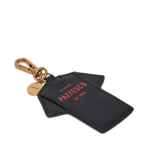 Brelok PINKO Charm T-Shirt Pinko Pazzesco Microfibra AI 25-26 PCPL 105864 A31U Czarny