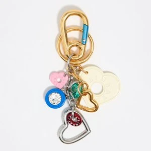 Brelok serca i kryształki BIMBA Y LOLA