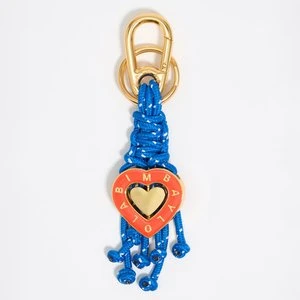 Brelok serce pomarańczowe troczki BIMBA Y LOLA