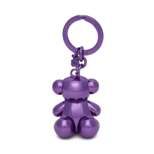 Brelok TOUS LLAVERO METAL BOLD BEAR 2002040629 Fioletowy