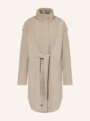 Brgn Płaszcz Przeciwdeszczowy Monsun beige