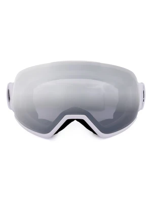 Briko Gogle narciarskie unisex w kolorze jasnoszarym rozmiar: onesize