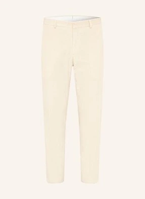 Brioni Chinosy Ze Sztruksu Vail Slim Fit weiss