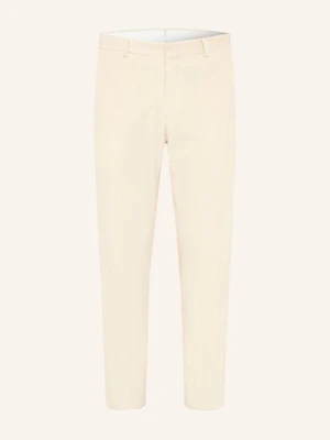 Brioni Chinosy Ze Sztruksu Vail Slim Fit weiss