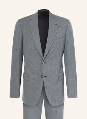 Brioni Garnitur Abito Z Jedwabiem Extra Slim Fit grau