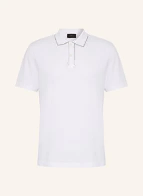 Brioni Koszulka Polo Z Piki weiss