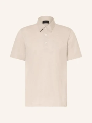 Brioni Koszulka Polo Z Pikowanym Wzorem beige