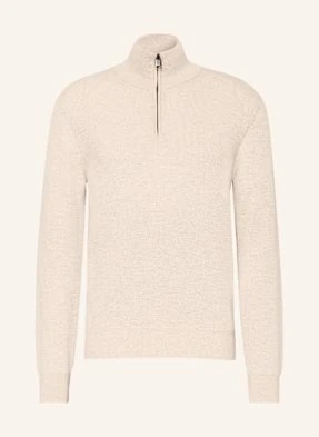 Brioni Sweter Typu Troyer Z Dodatkiem Kaszmiru beige