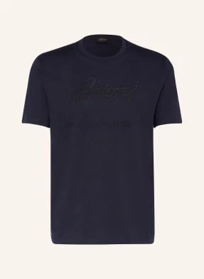 Brioni T-Shirt blau