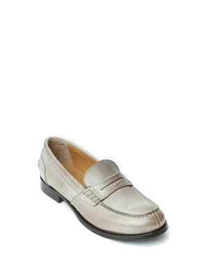 British Passport Skórzane mokasyny w kolorze beżowym rozmiar: 36