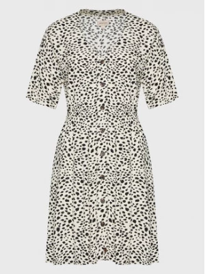 Brixton Sukienka codzienna Cheetah 04846 Beżowy Regular Fit