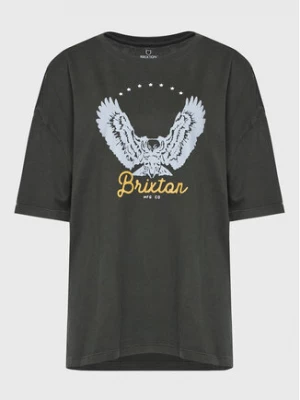 Brixton T-Shirt Freebird 16794 Szary Oversize