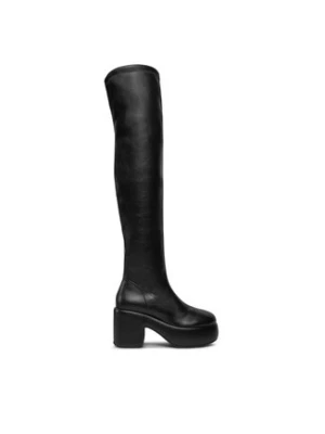 Bronx Muszkieterki High Knee Boots 14295-A Czarny