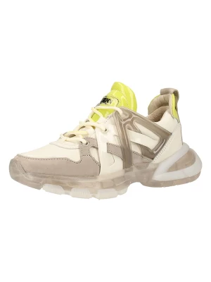 Bronx Sneakersy w kolorze szaro-biało-żółtym rozmiar: 40