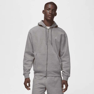 Jordan Brooklyn Fleece Full-Zip Hoodie mężczyźni Bluzy szary rozmiar Odzież