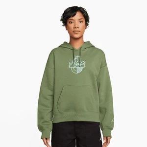 Brooklyn Fleece Graphic Hoodie, markiJordan, Bluzy, w kolorze zielony, rozmiar: