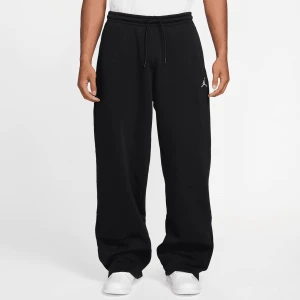 Brooklyn Fleece Oversized Open-Hem Pants Jordan