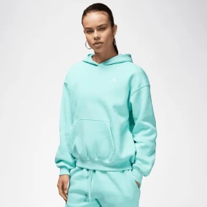 Jordan Brooklyn Fleece Pullover 24 kobiety Bluzy turkusowy rozmiar Odzież