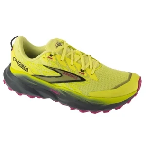 Brooks Cascadia 19 1204461B711, Damskie, Żółte, buty do biegania, tkanina, rozmiar: 36,5