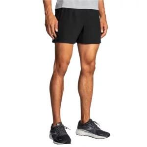 Brooks Sherpa 5" Short 211332001, Męskie, Czarne, spodenki, poliester, rozmiar: XL