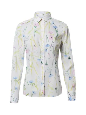 brookshire Bluzka damska Kobiety Bawełna biały|wielokolorowy wzorzysty,
